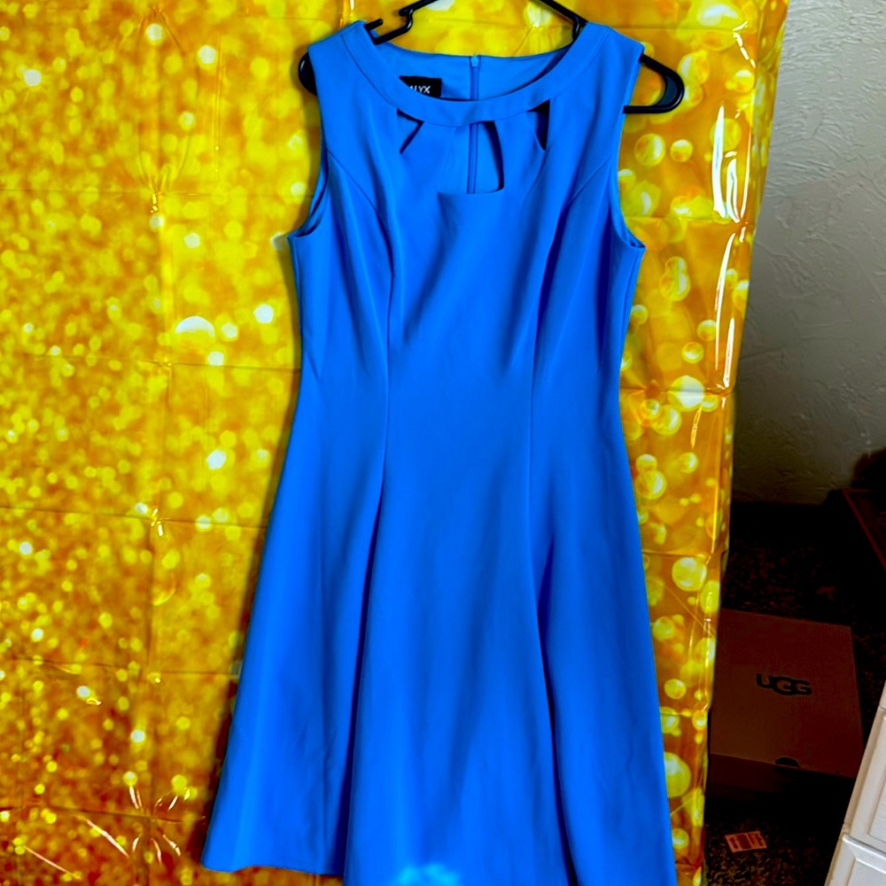 ALYX size 10 blue dress. Never worn no tears no flaws no stains.